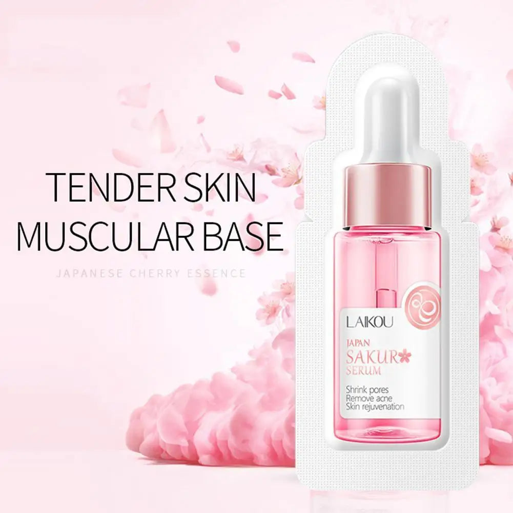 5/10pcs 1ml Moisturizing Face Serum Nourishing Rejuvenation Pore Shrinking Smoothing Skin Care Travel Size for Unisex